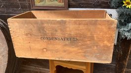 Caisse en bois Condensateur Holzkiste