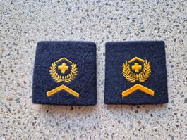 *** Gradabzeichen Patten Set Wachtmeister Luftwaffe ***
