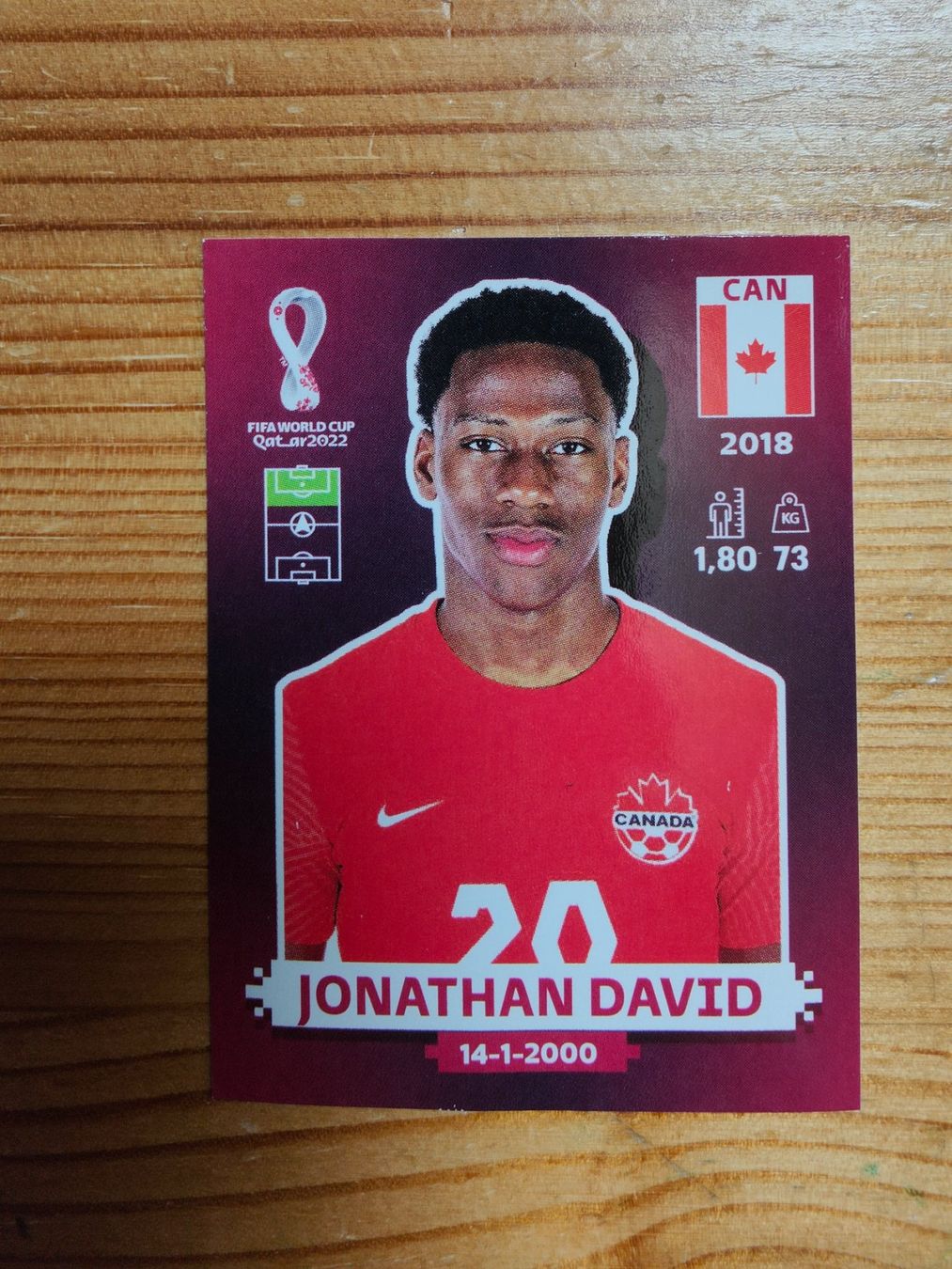 Panini Carte collezionabili: Panini WM 2022-CAN 18 – Nuovo e nell'imballaggio originale da Hittnau venduto da stamps_and_coins
