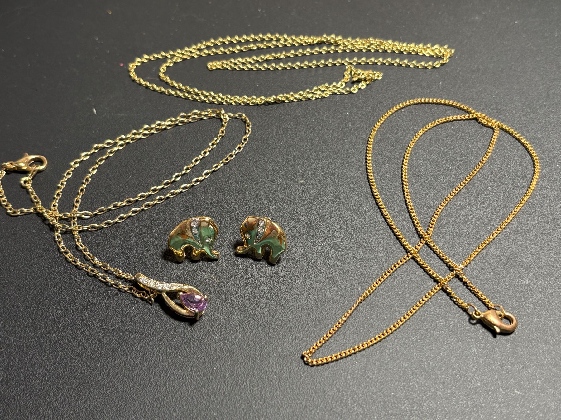 Autres bijoux: Schmucklot vergoldetet – D'occasion à St. Peterzell par verena40 5
