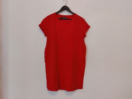 Rotes T-Shirt Kleid, ungetragen!