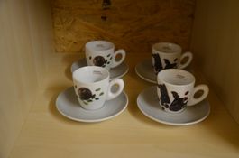 4 STUCK ESPRESSO TASSE