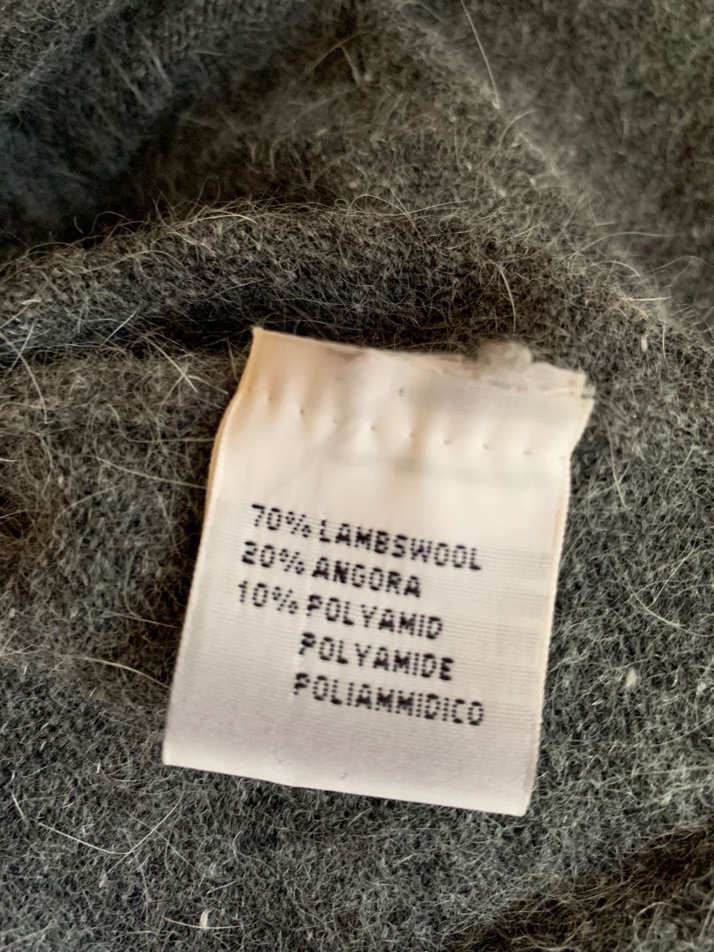 Vestiti: VINTAGE  Mini Strickleid  / Lambswool Angora/ – Usato da Interlaken venduto da Bona55 9