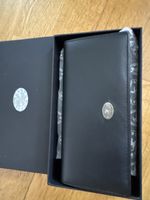 Schwarzes Leder Portemonnaie