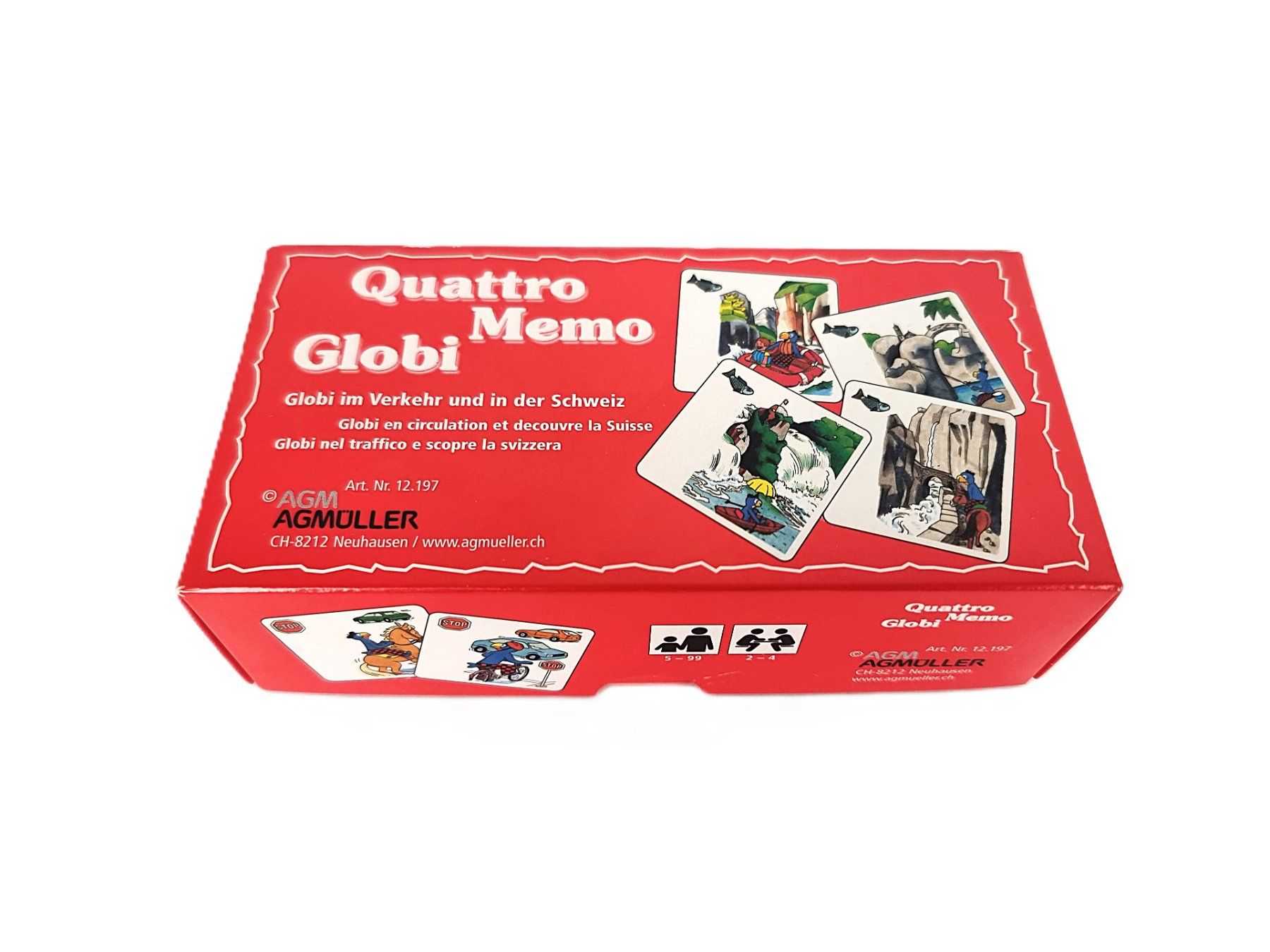 Spiele: Globi Quattro-Memo – Gebraucht aus Urtenen-Schönbühl von Restwert_Schoenbuehl