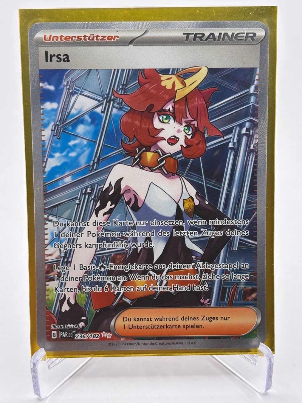 Pokémon Carte collezionabili: Paradoxrift - Irsa (PAR 236) - DE – Nuovo (secondo la descrizione) da Allschwil venduto da Bullach