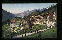 AK Agra, Collina d'oro, Blick in den Ort