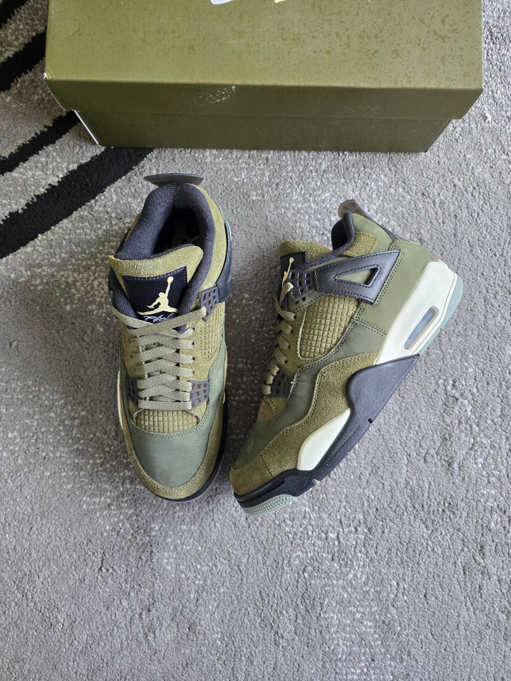 Scarpe da uomo: Jordan 4 craft olive – Nuovo e nell'imballaggio originale da Bôle venduto da A_Kickstory