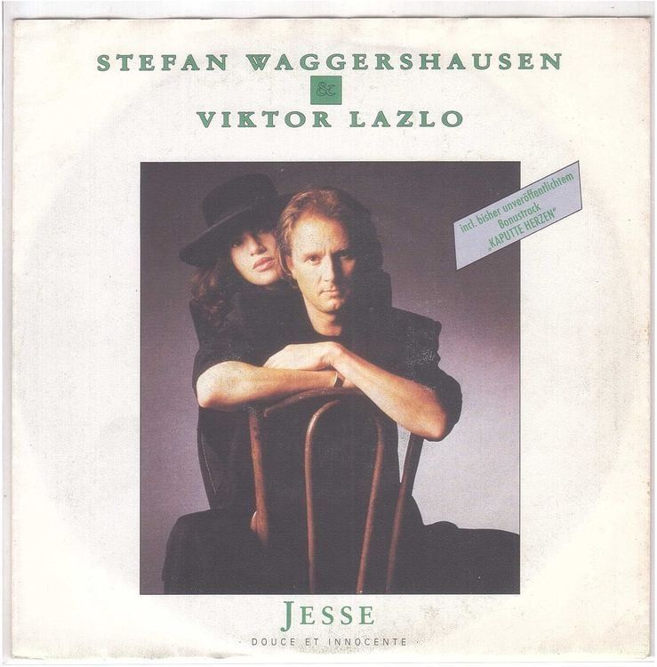 Vinyles: Single7  Stefan Waggershausen & Viktor Lazlo  --  Jesse – D'occasion à Rheinau par thealbum
