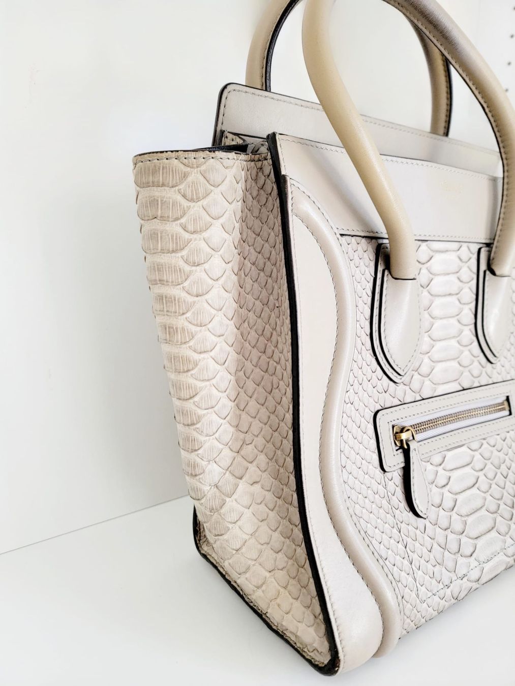 Celine Borse da donna: Céline Luggage Bag, Rarität, Python Leder, NP 7000.- – Usato da Wädenswil venduto da lisibit 2