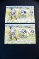 2x BUNDESFEIER - POSTKARTE, 1920. Gelaufen
