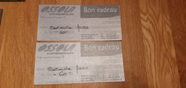 2 bons chez Ossola à Courtételle (JU)