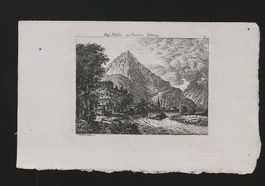 Mollis Glarus Kupferstich von Meyer