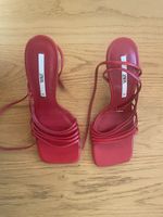 Rote Sandalen von Zara Gr 39