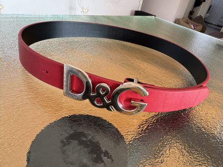 D&G Leder Gürtel