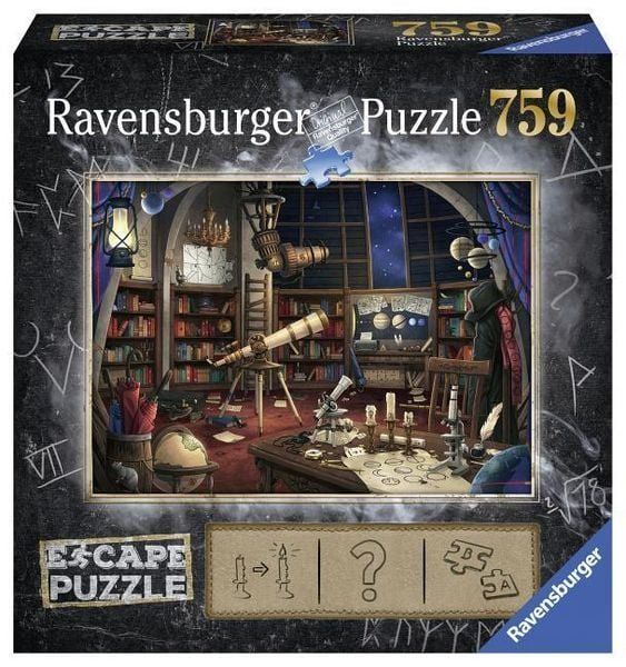 Ravensburger Puzzle: Ravensburger Puzzle Spass Space Observatory 759 Teile Escape – Usato da Zufikon venduto da h_s_8xnb 1