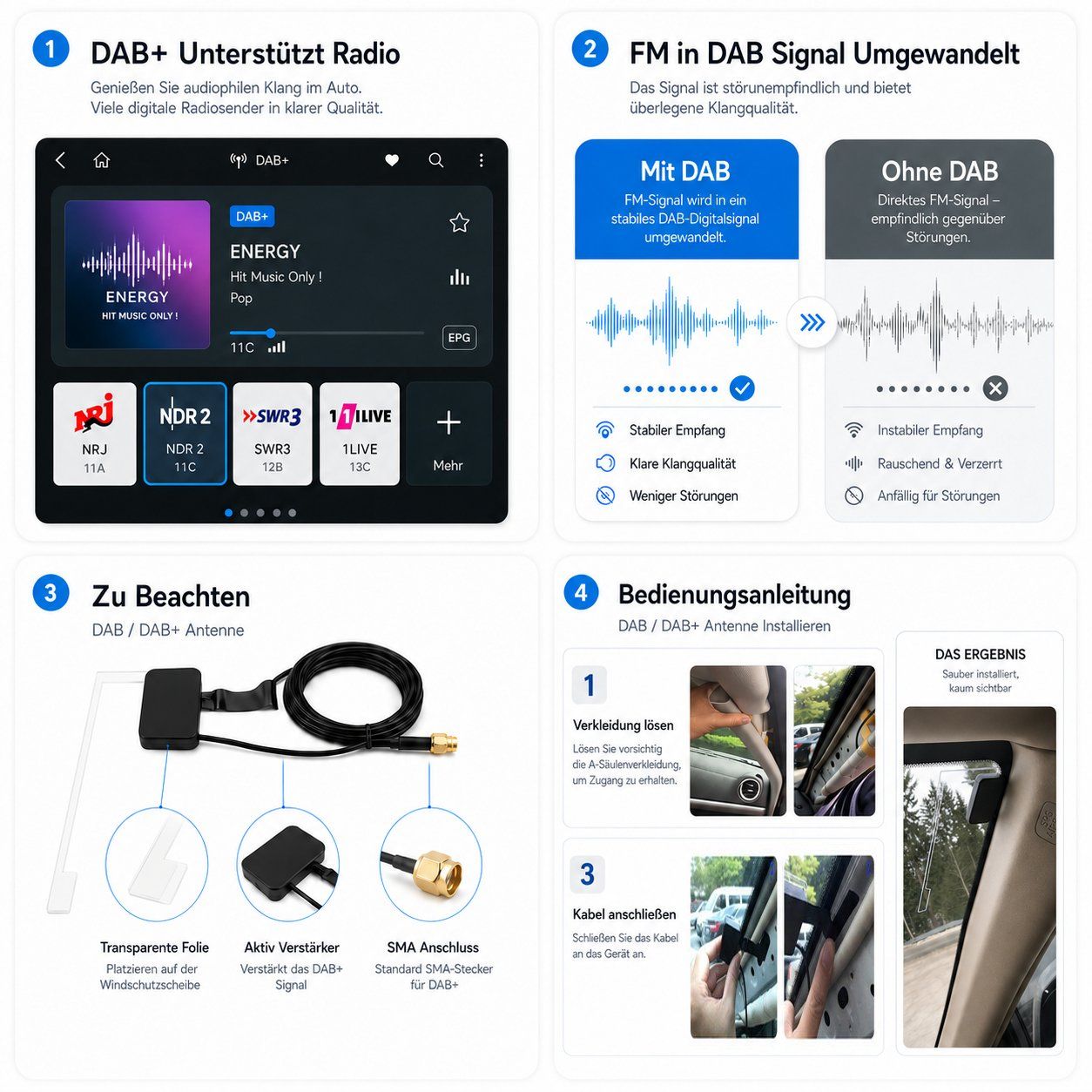 Navigatori: Audi A1 Android Blidschirm Carplay DAB+ Autoradio – Nuovo e nell'imballaggio originale da Chiasso venduto da online.shop 4