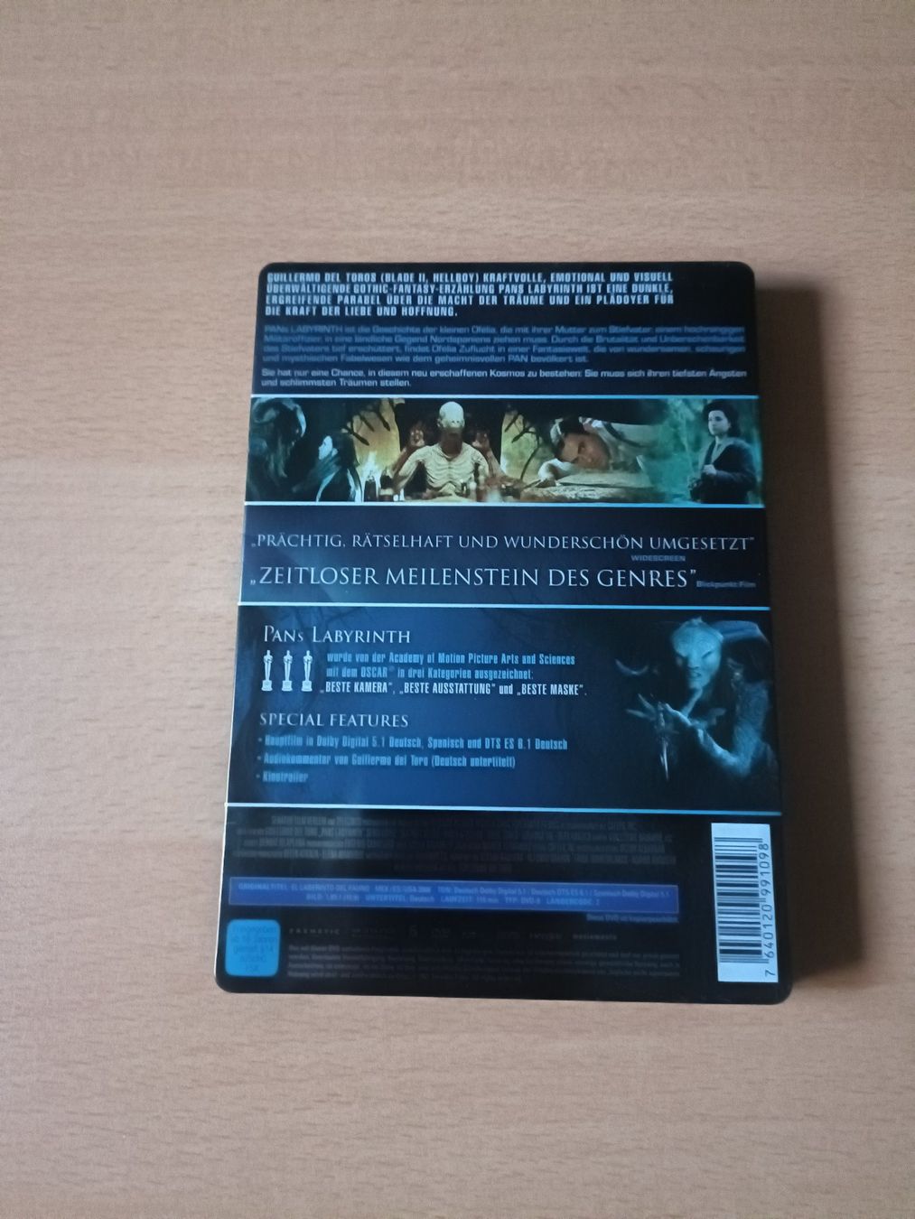 Tutti i DVDs: Pans Labyrinth (Steelbook) – Usato da Köniz venduto da Movieportal007 1