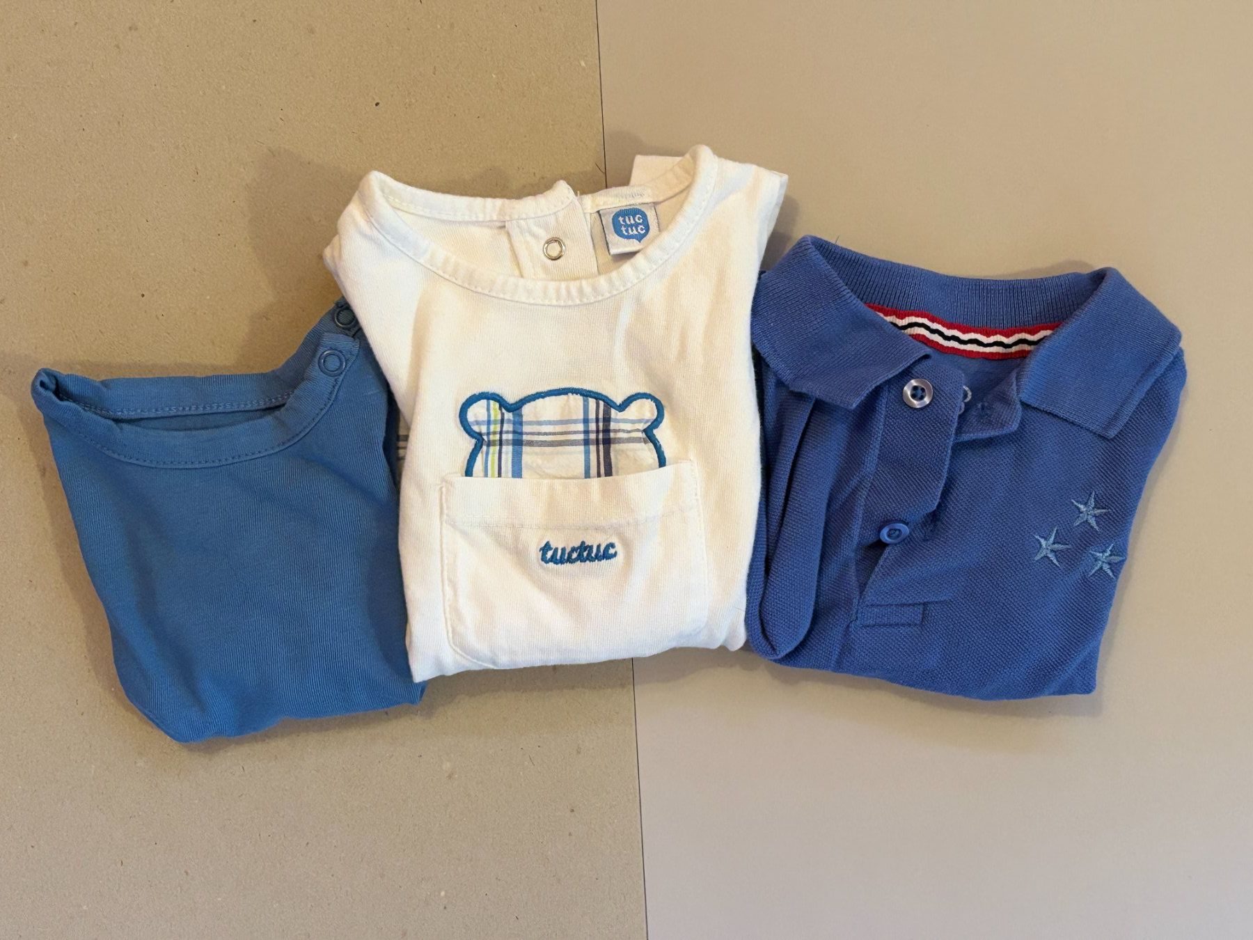 Lotti & Set di vestiti: Jungen-Set, Gr. 56 (#28) – Usato da Englisberg venduto da Apfelsine