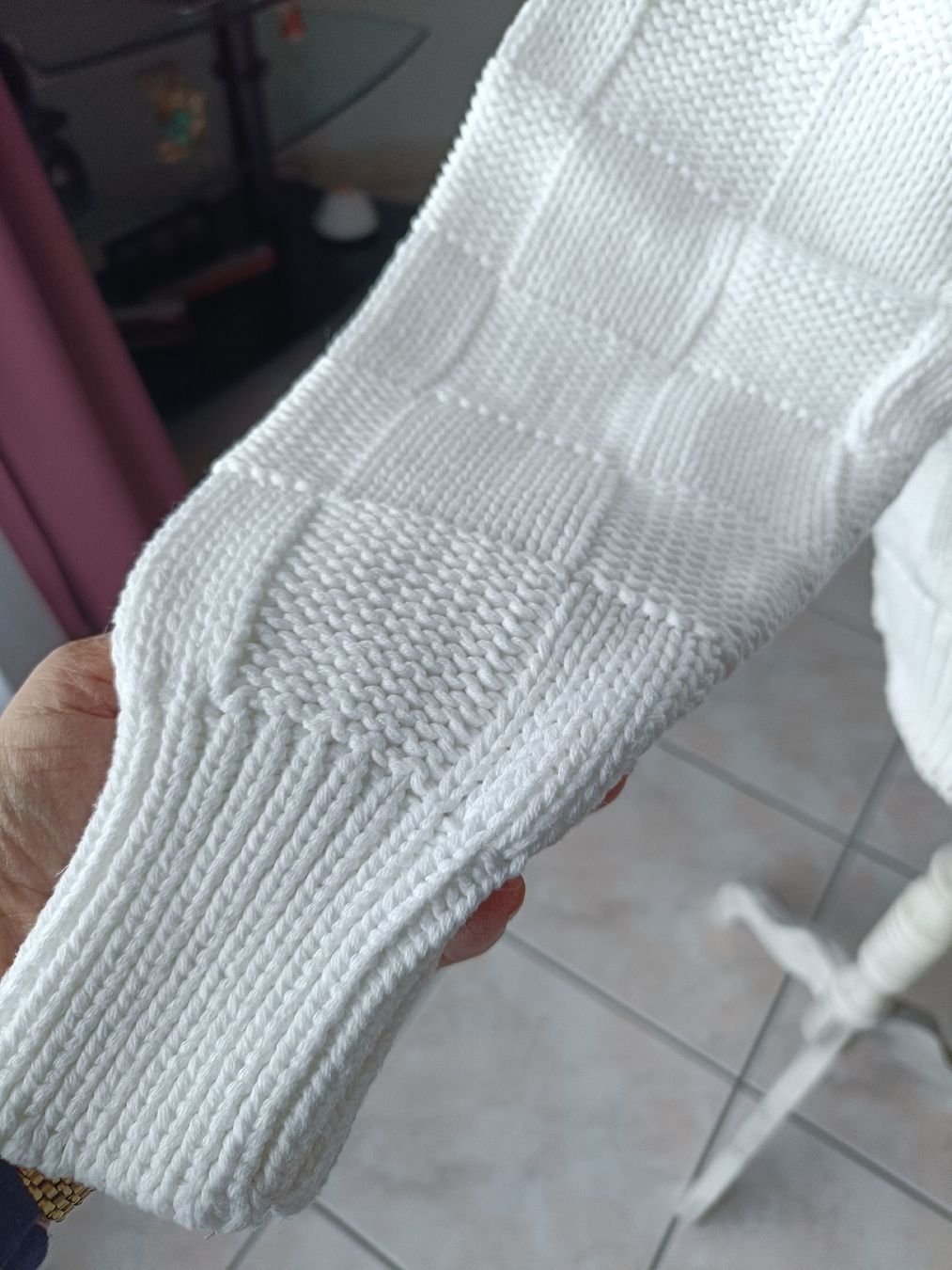 Maglioni & Felpe: Davidson's Damen Strickpullover,Grösse L, Weiss, Top Zustand – Usato da Sargans venduto da Polifemo58 2