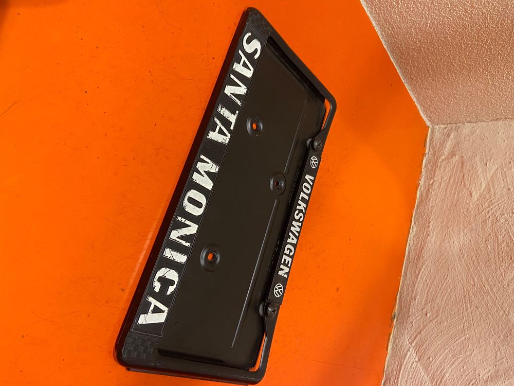 rare santa monica volkswagen DEALER LICENSE PLATE FRAME Kaufen auf
