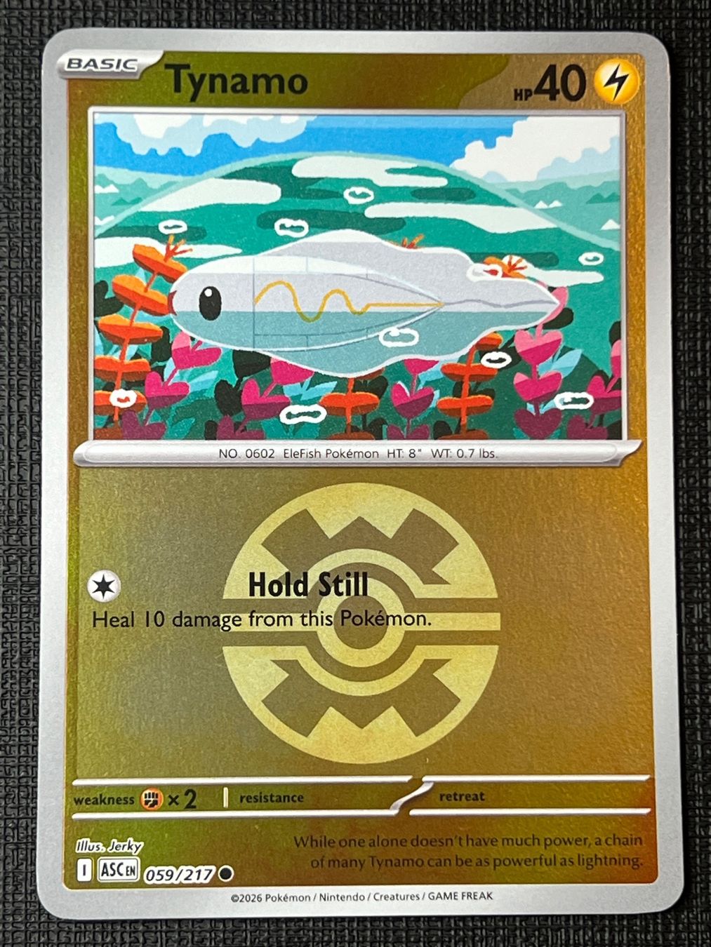 Pokémon Cartes à collectionner: Pokemon Tynamo 059/217 Quick Ball Ascended Heroes – D'occasion à Appenzell par RMBricks