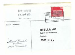 Bahnhofstempel WSB Unterkulm 1973 f8