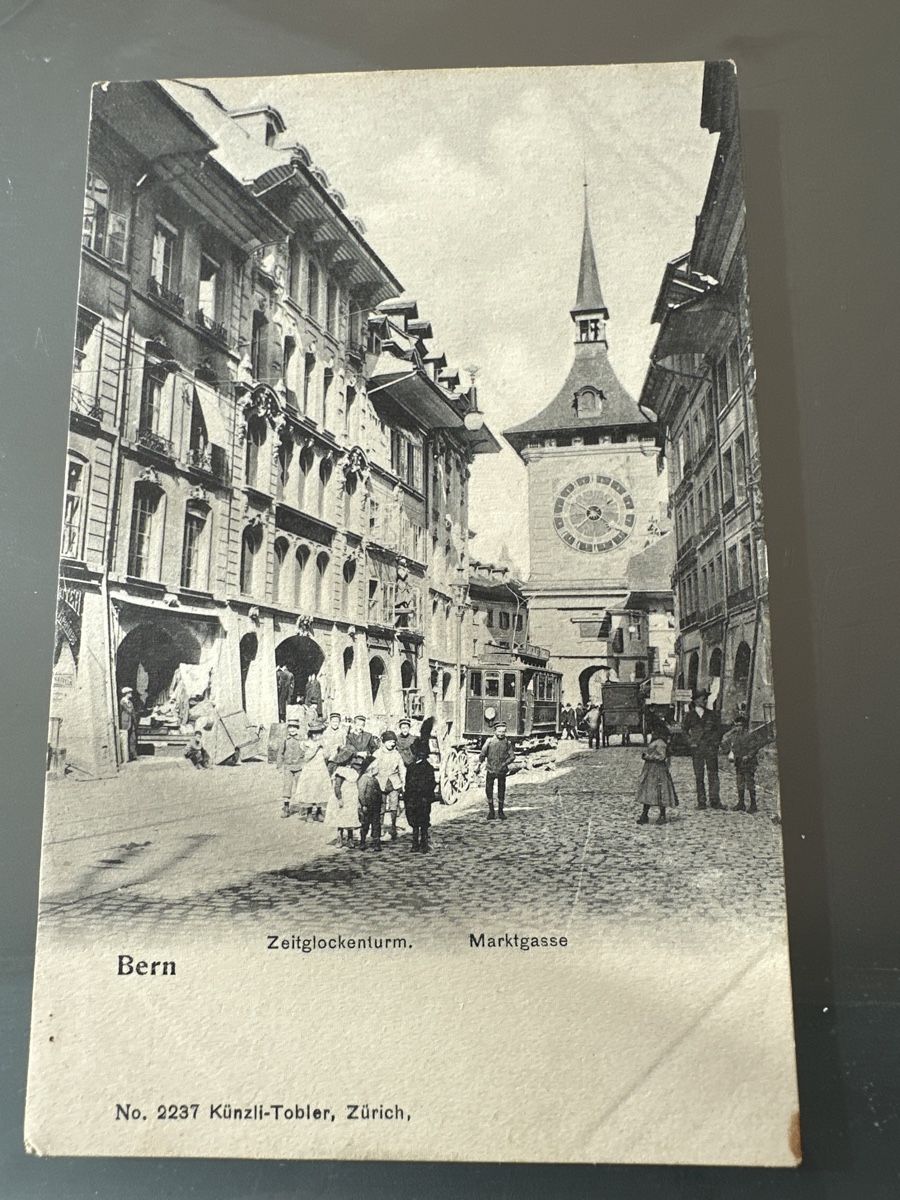 Cartoline postali: Bern marktgasse – Usato da Morbio Inferiore venduto da Ecod