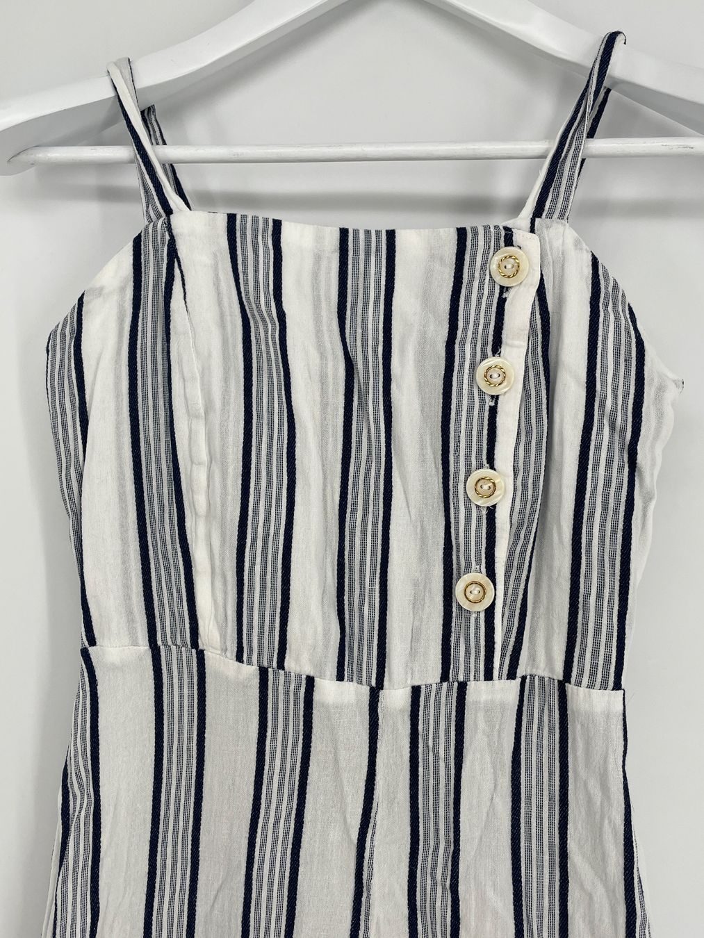 Tute: Luftiger Jumpsuit Gr. S gestreift – Difettoso da Auenstein venduto da moin. 1