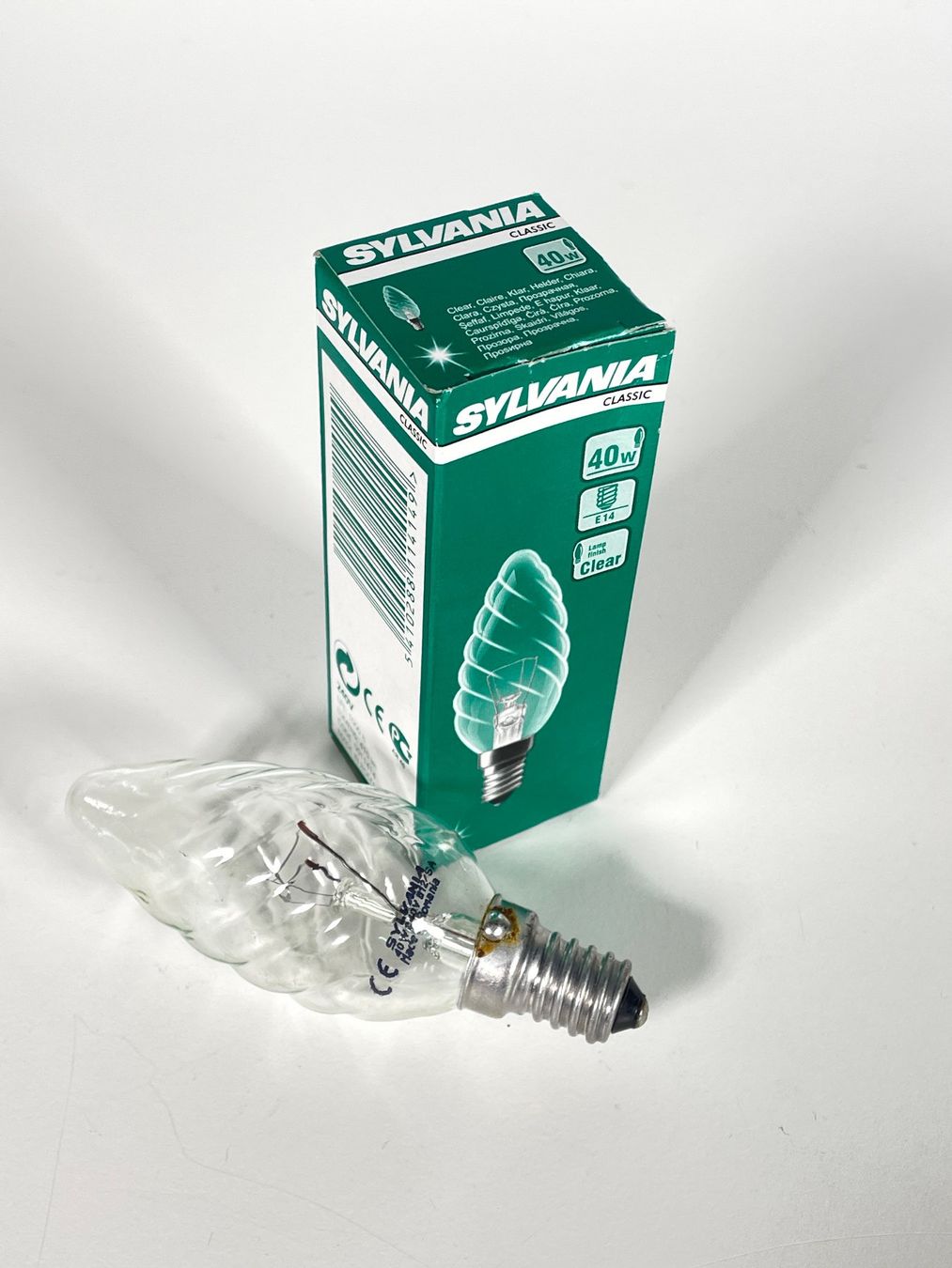 Lampade: 10x Kerzenlampe gedreht, 40W, dimmbar – Usato da Zürich venduto da Hedwig-steig 4