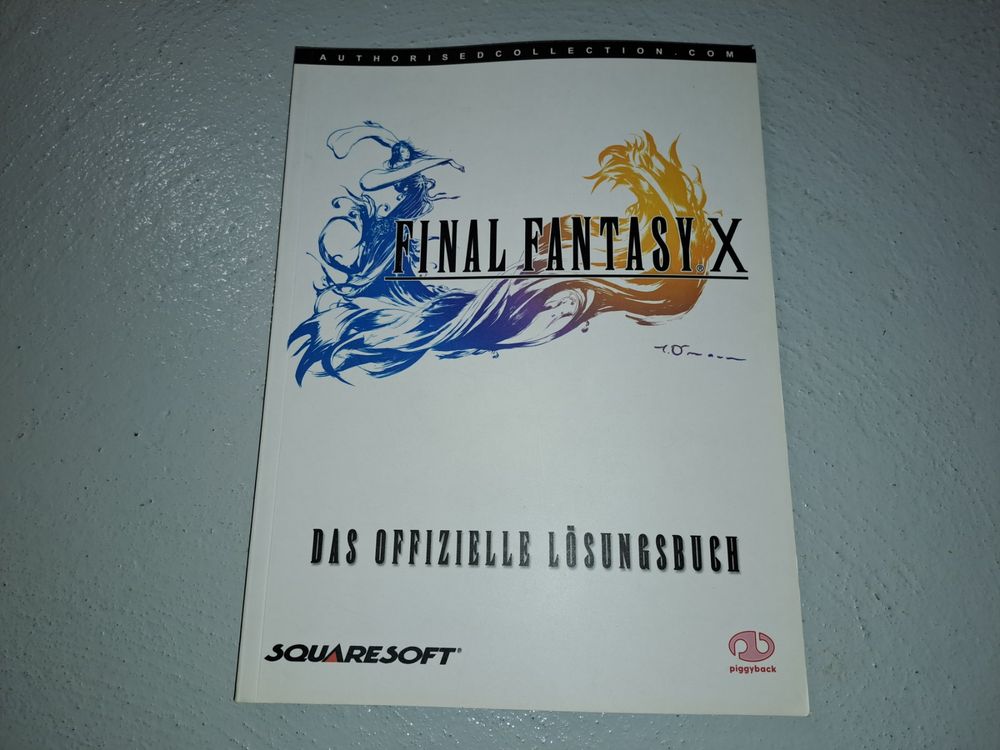 Final Fantasy X 10 Das Offizielle Lösungsbuch Buch Guide (Gebraucht) in ...