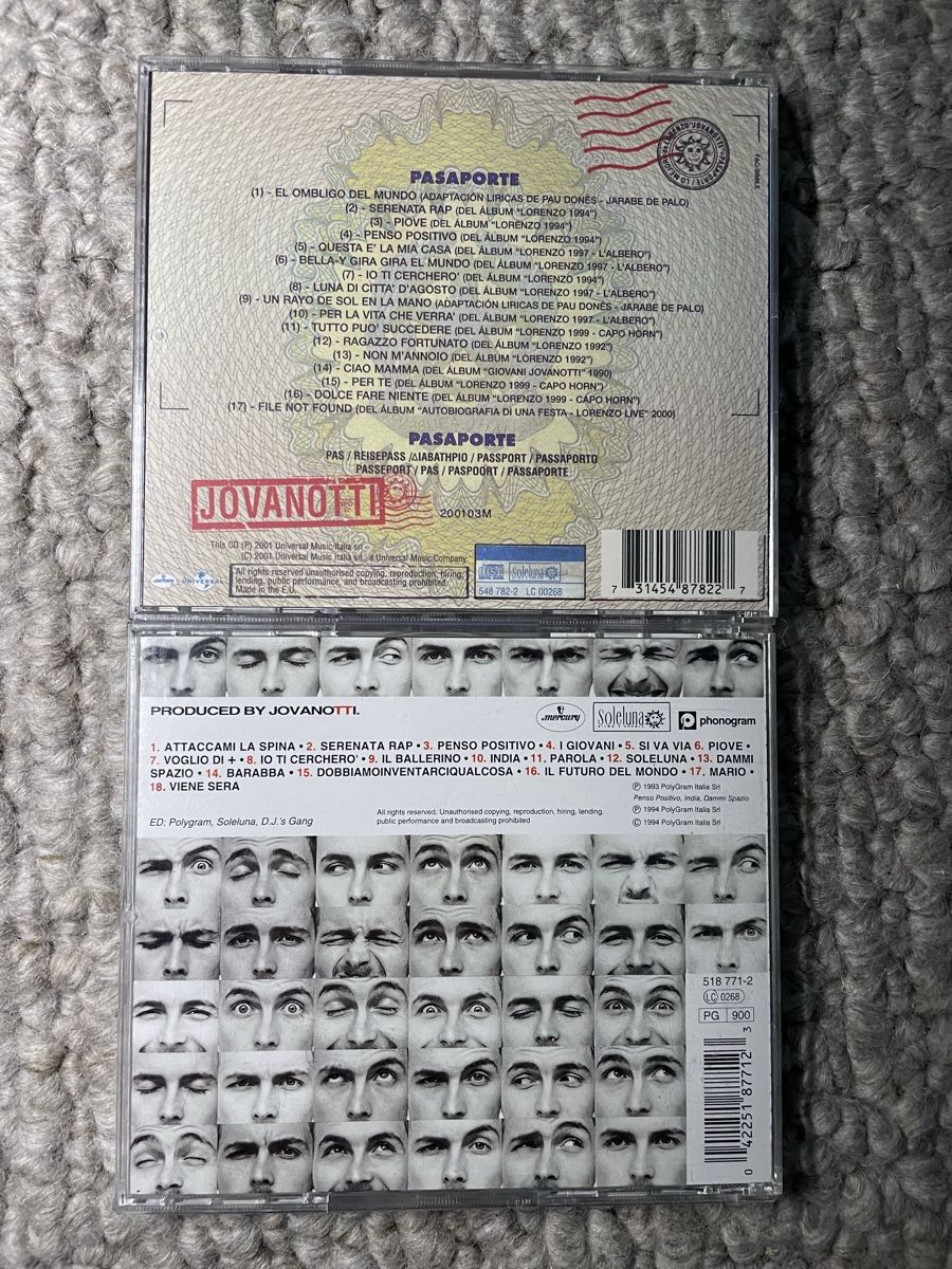 CDs: 2x Jovanotti – Neu (gemäss Beschreibung) aus Reinach AG von trigger7811 1