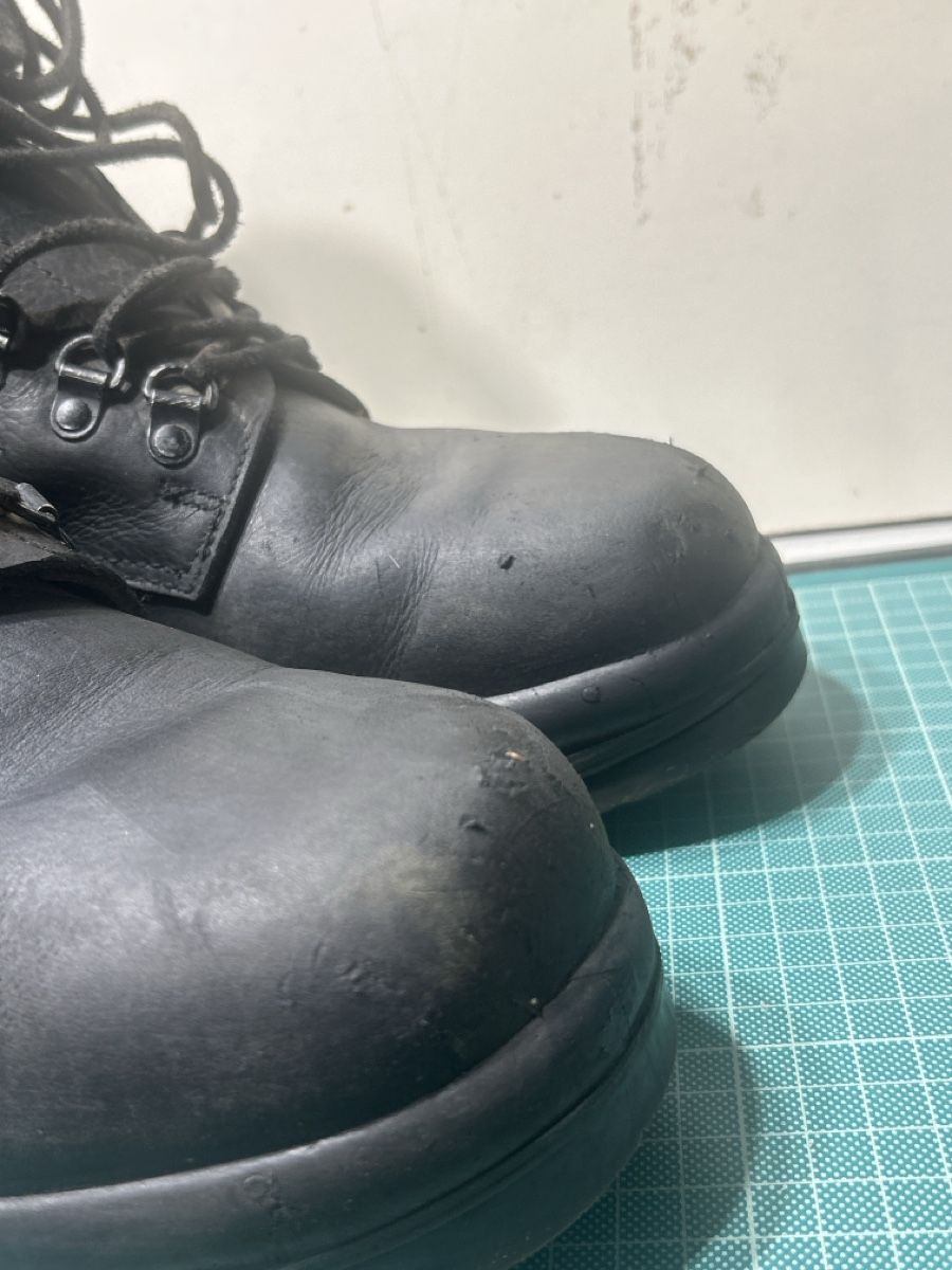 Scarpe da uomo: Vintage Schweizer Armeestiefel – Usato da Gorduno venduto da dm0320 5