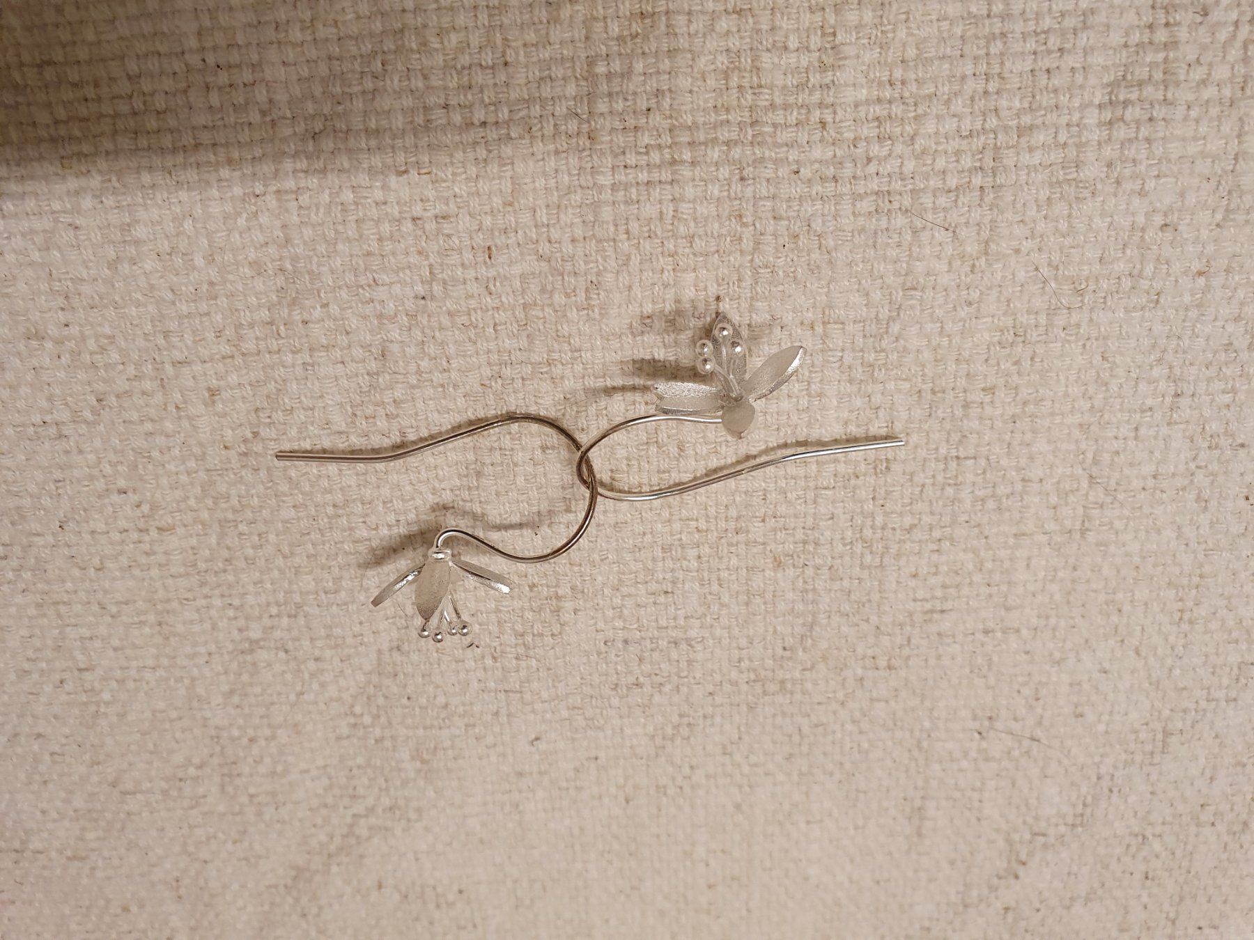 Ohrringe & -stecker: Orecchini fiori Primavera Argento 925 – Neu (gemäss Beschreibung) aus Langnau am Albis von dav_n72f