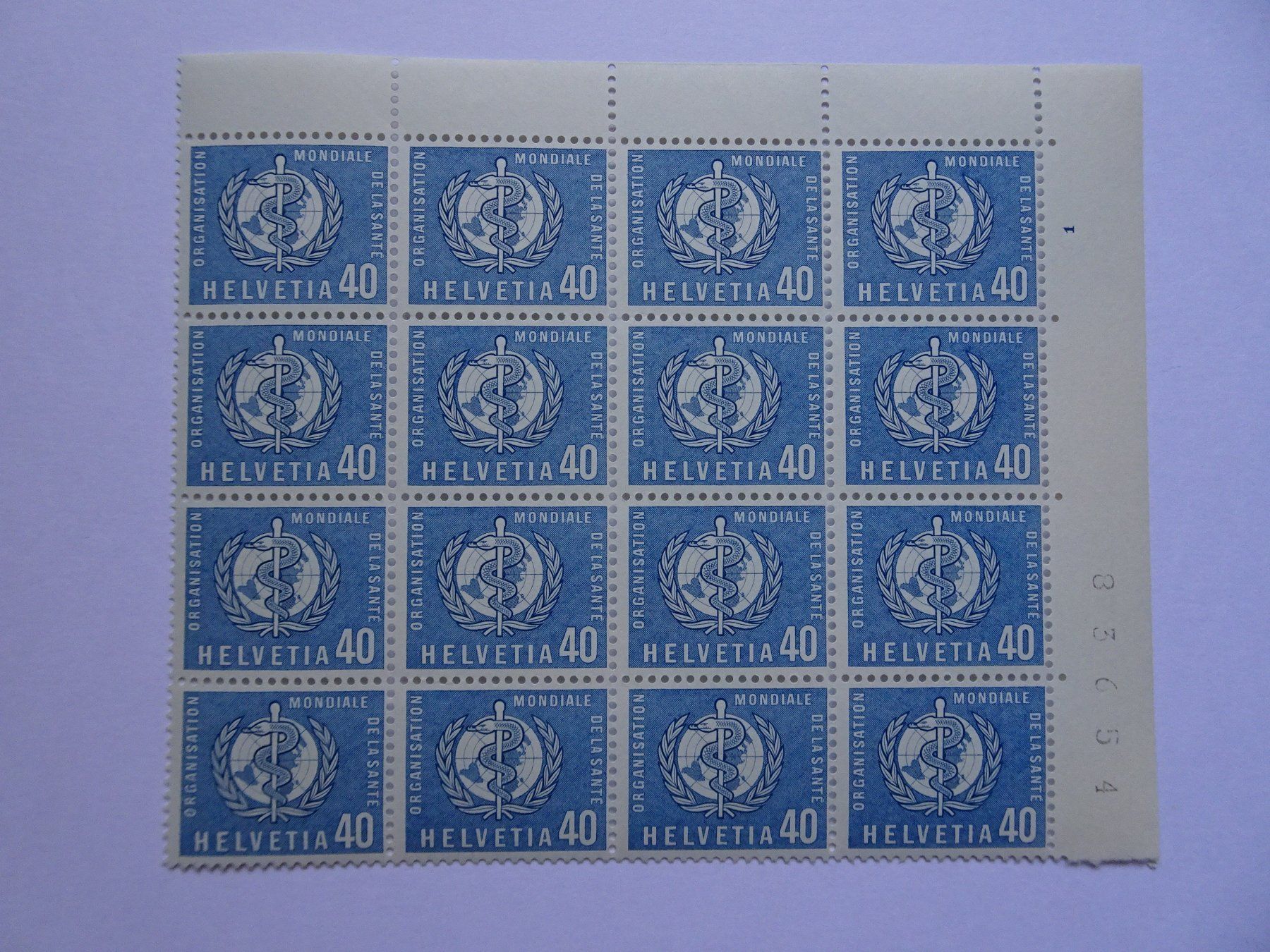 Alle Briefmarken: OMS 1957** – Neu (gemäss Beschreibung) aus Aadorf von Chnorli-Furz