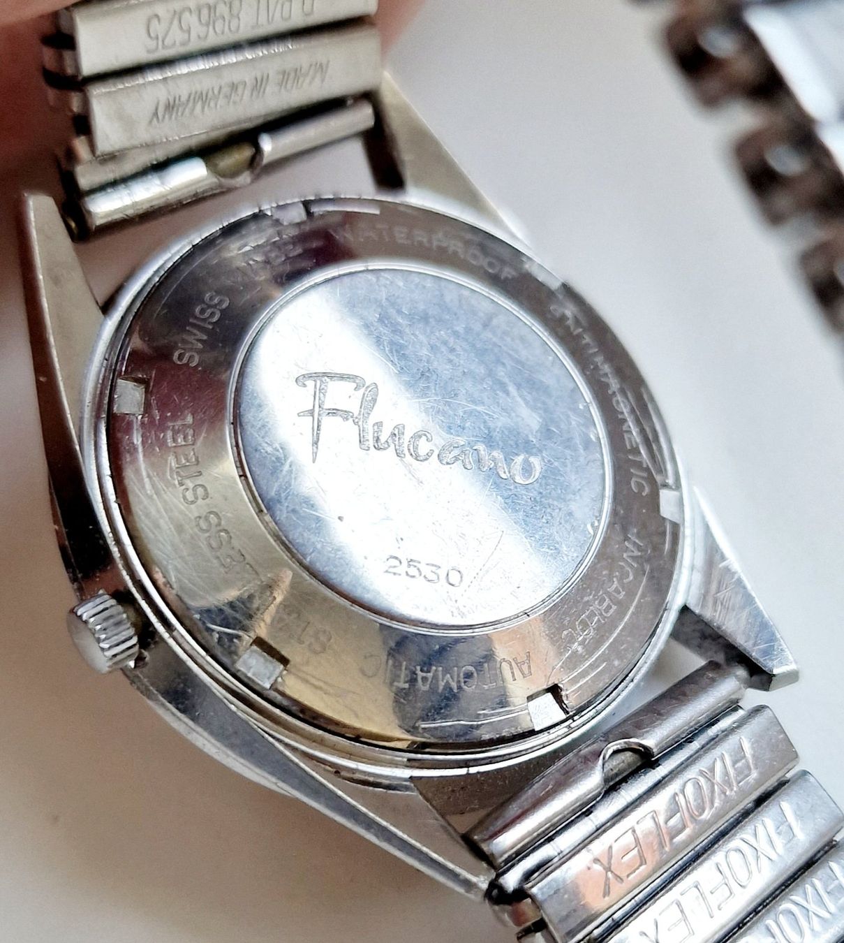Swiss Orologi: Uhr Fulcano automatic vintage swiss made – Usato da wetzikon venduto da Bestedienste 3