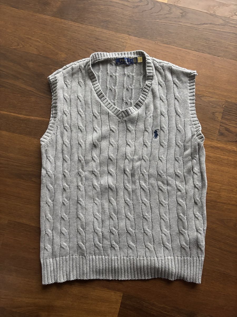 Ralph Lauren Gilet & Giacche: Polo Ralph Lauren Strick-Weste – Nuovo (secondo la descrizione) da Männedorf venduto da Spargeluno
