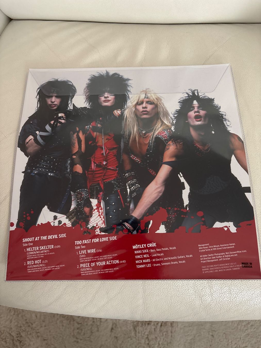 Dischi in vinile: Mötley Crūe picture disc – Usato da Nottwil venduto da Mountainbiker63 3