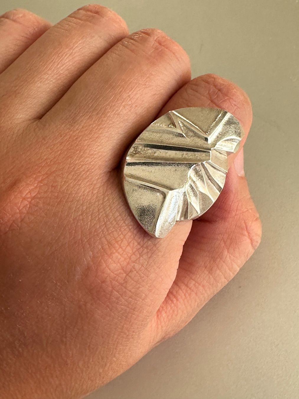 Lapponia Anelli: Vintage 925 Silver Ring, Lapponia : ca. 65 – Usato da Onex venduto da Antiqueshow 2
