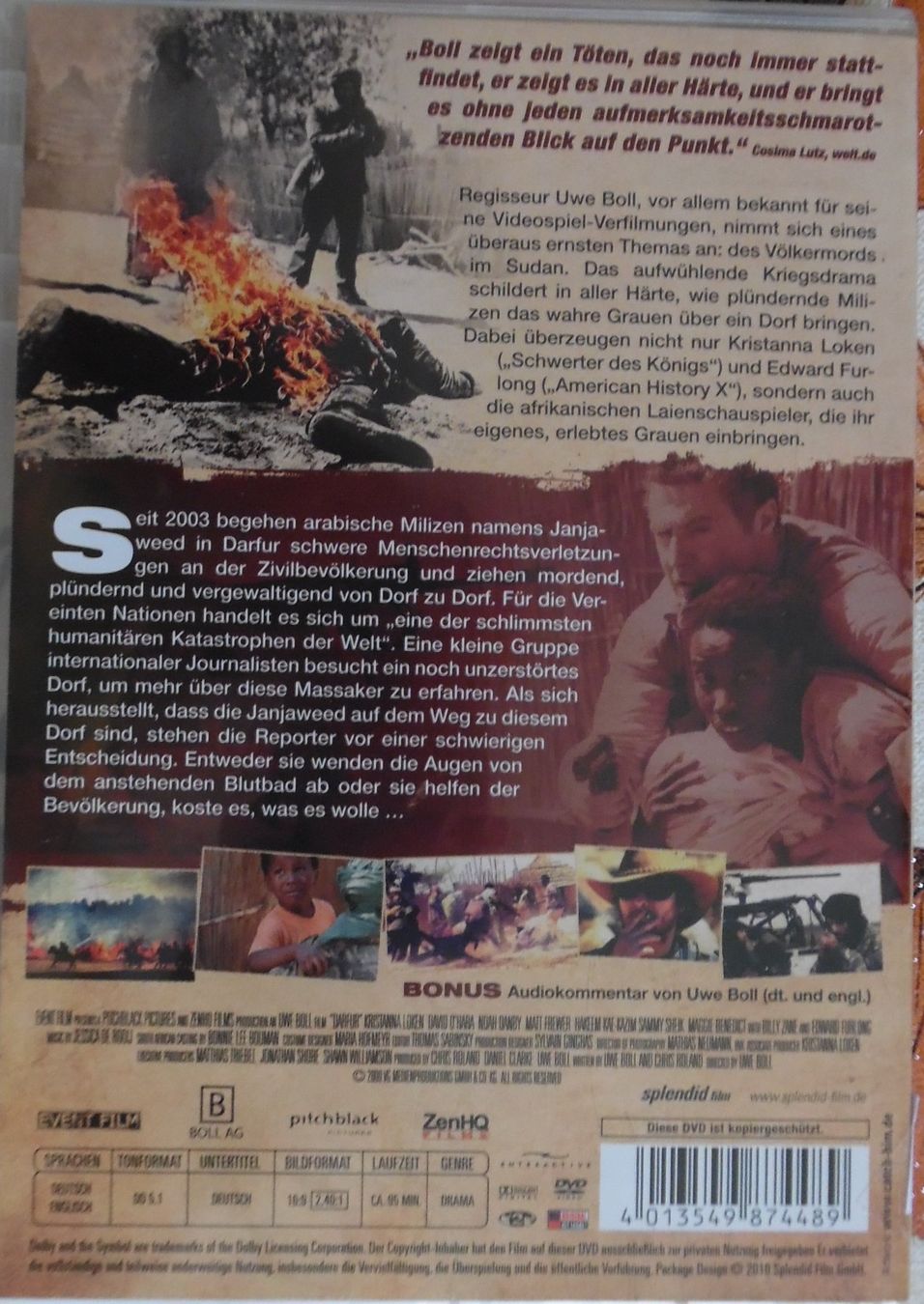 Alle DVDs: DARFUR, Der Vergessene Krieg – Gebraucht aus Bellinzona von Luna093 2