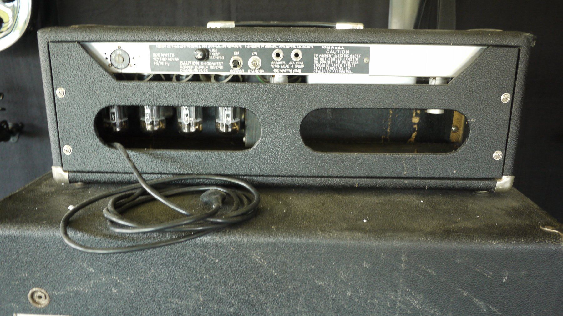Fender Amplificatori: FENDER Bassmann 100 Stack mit 4x12er Cab 1974 – Usato da Kaiserstuhl AG venduto da GTM-Kaiserstuhl 3