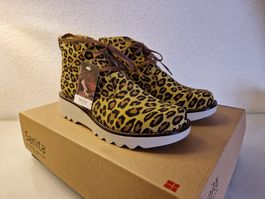 Sanita Leopard Damen Boot / Schuh / Stiefelette Gr. 39