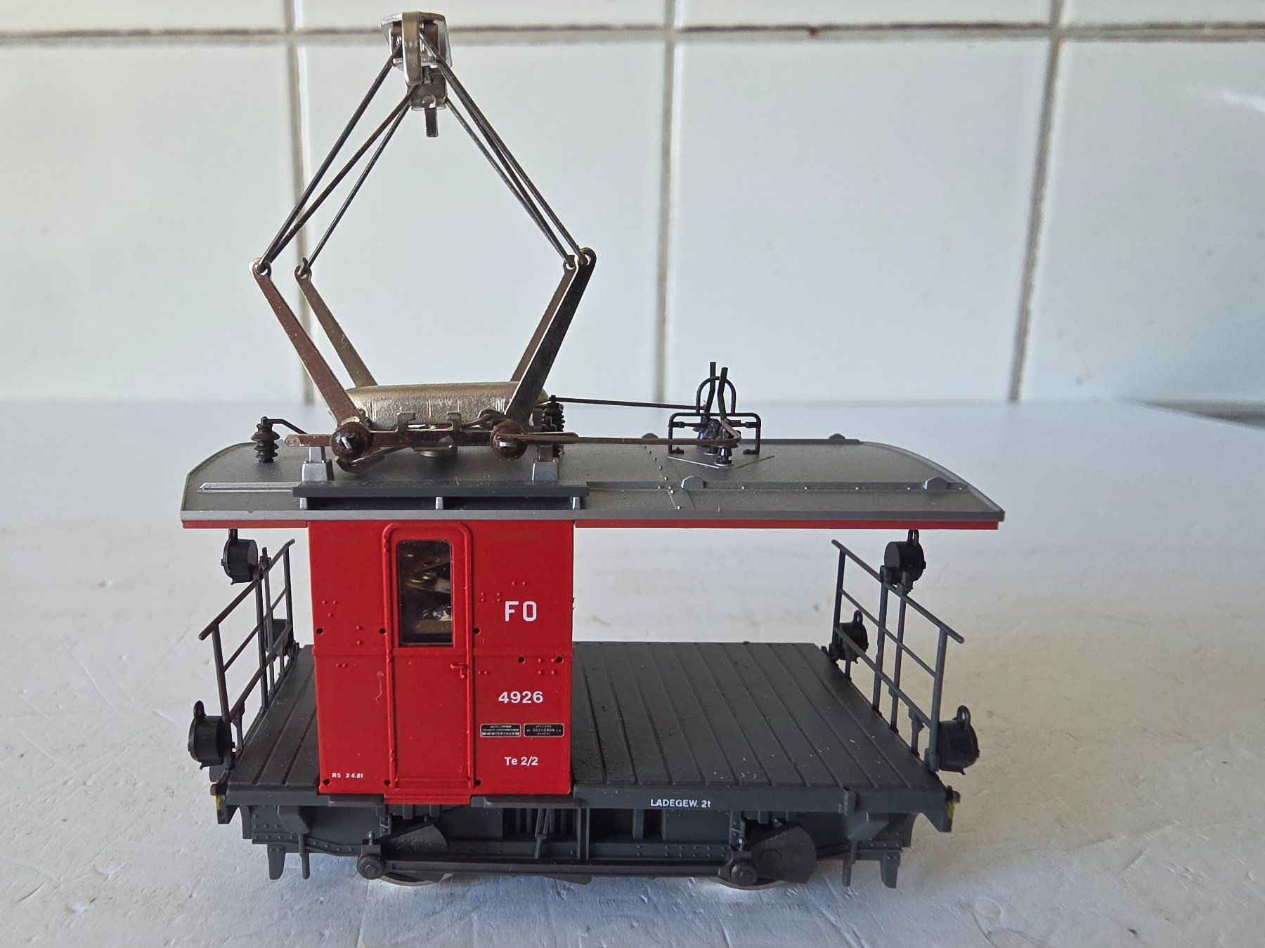 Bemo Modellini di ferrovie: Elektr. Traktor FO, Te 2/2, Lok-Nr. 4926 – Nuovo (secondo la descrizione) da Seuzach venduto da Loeckeli01 1