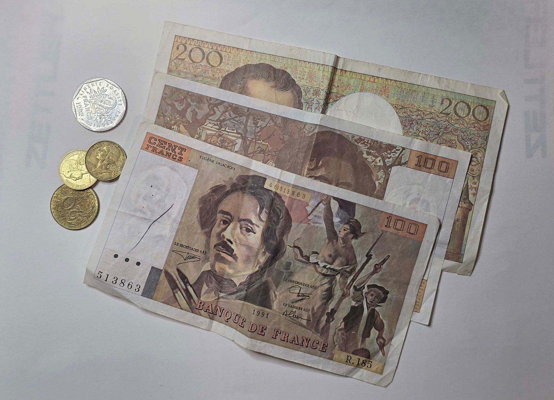 Billets de banque: 400 Franc – D'occasion à Filzbach par Cschufi
