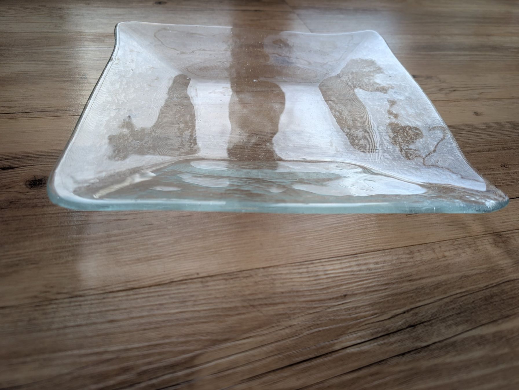 Piatti di portata: Glasplatte, ca. 29x29cm, – Usato da Pfyn venduto da Magra02 5