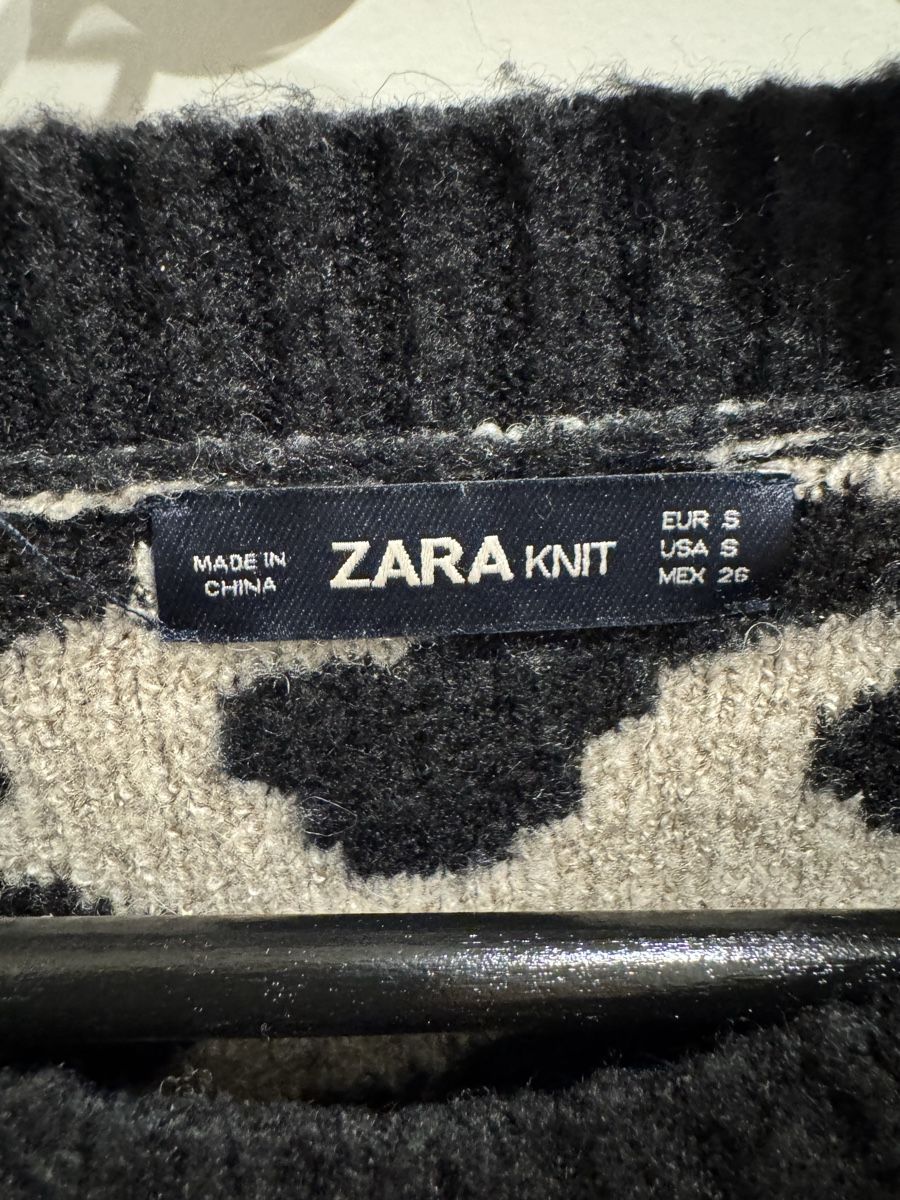 Zara Maglioni & Felpe: Pull-over Zara Léopard – Usato da Genève venduto da cl2_d7hd 1