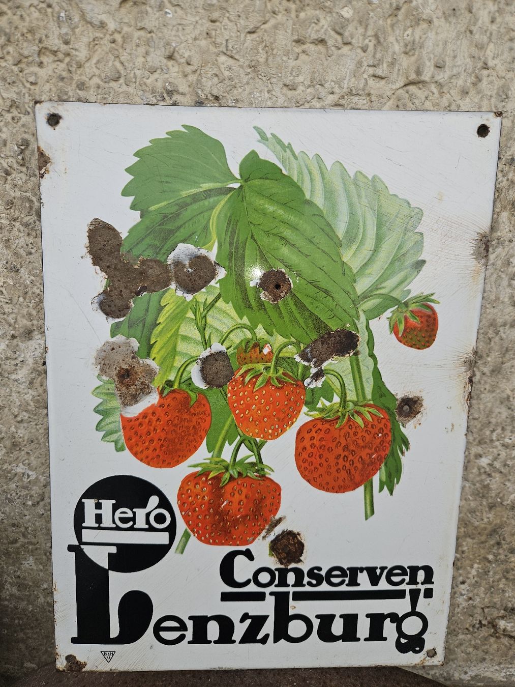 Schilder: Hero Conserven Lenzburg Schild – Gebraucht aus Bellach von mas_hqw8