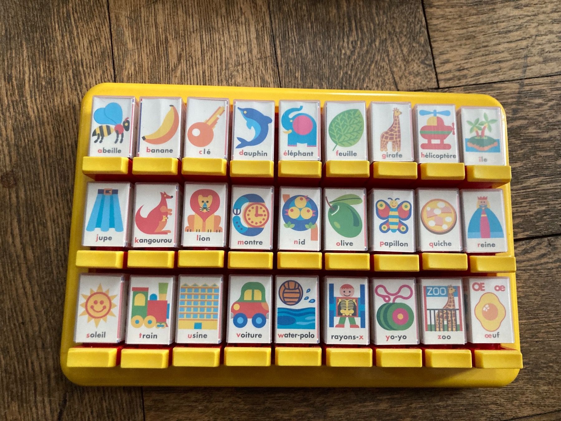 Spiele: Jeu Quercetti alphabet teacher vintage – Gebraucht aus Fribourg von jarmilka 4