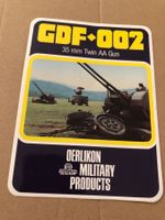 GDF 002 35 mm Twin AA Gun Abziehbild