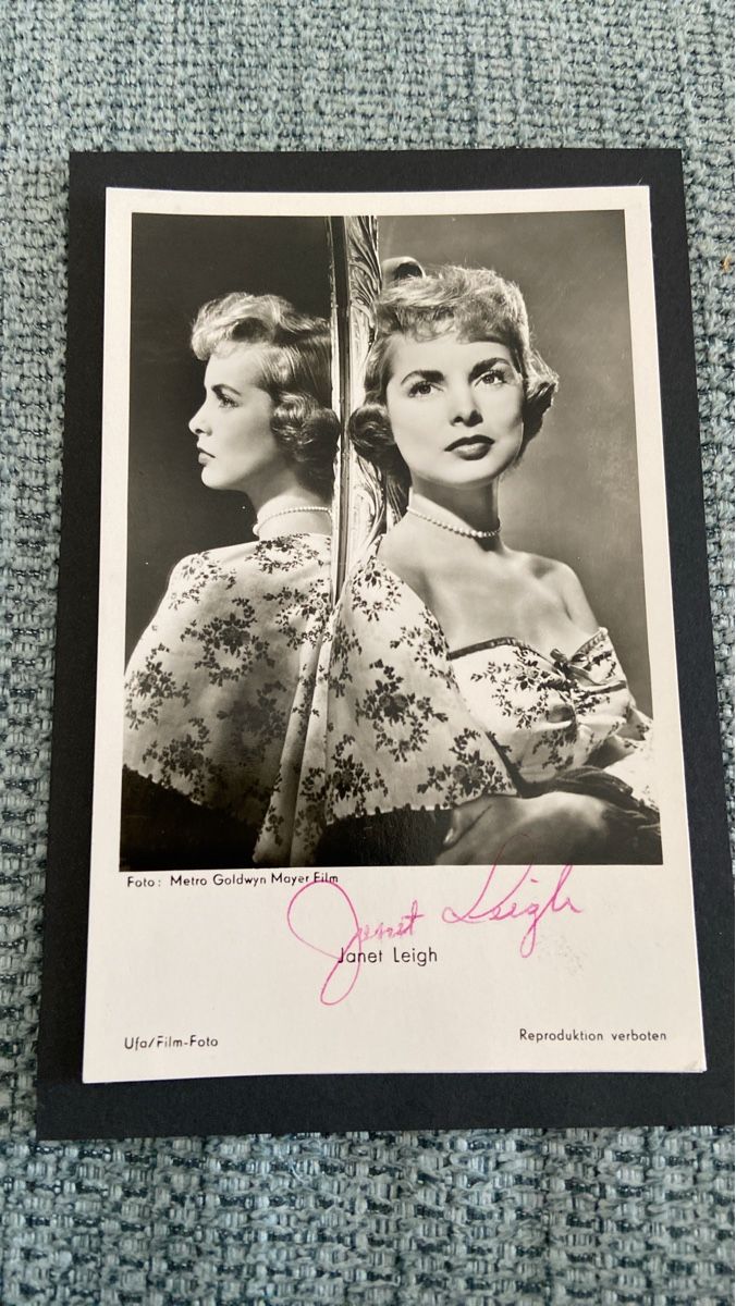 Autogramme: Autogrammkarte Janet Leigh – Gebraucht aus Henggart von cdl_zh5b